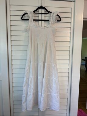 Hill House Home the Ellie Nap Dress- White- XS